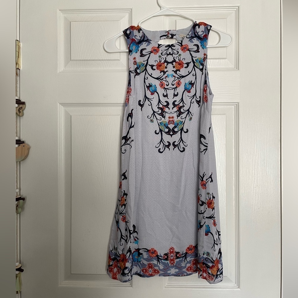 URBAN OUTFITTERS XS Multicolor Embroidered Mini Dress